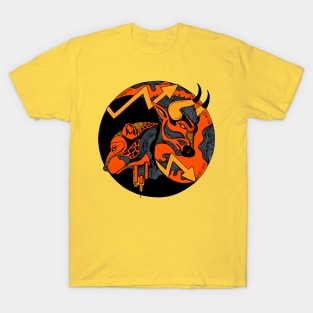 Orangrey Bull and Bear T-Shirt